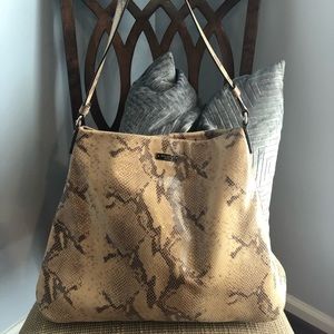 Kate Spade Snakeskin Hobo bag